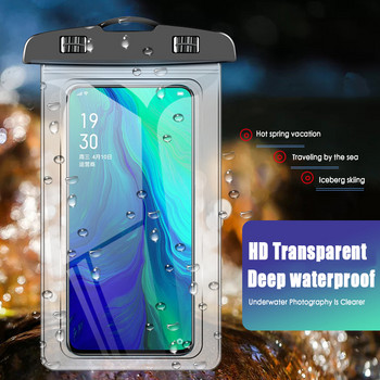 Универсална водоустойчива чанта за плуване за телефон за IPhone 12 11 Pro Max XR Samsung A51 A52 A72 Xiaomi Redmi Note 10 9 8 Pro Cover Case