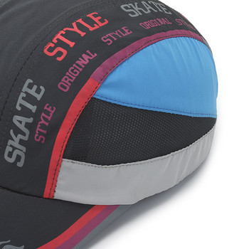 Καλοκαιρινό ανδρικό, αδιάβροχο καπέλο μπέιζμπολ για εξωτερικούς χώρους, Γυναικείο πολυτελές εμπορικό σήμα Sports Quick Dry καπέλο για τρέξιμο γκολφ Snapback γείσο