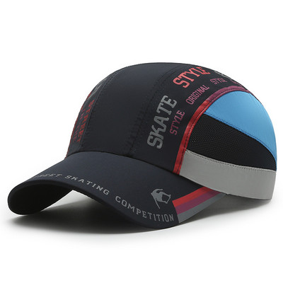 Vasaros vyrų aukštos kokybės lauko vandeniui atspari beisbolo kepuraitė moterims Prabangios prekės ženklo sportinė greitai džiūstanti kepurė nuo saulės, bėgimo golfo dangtelis