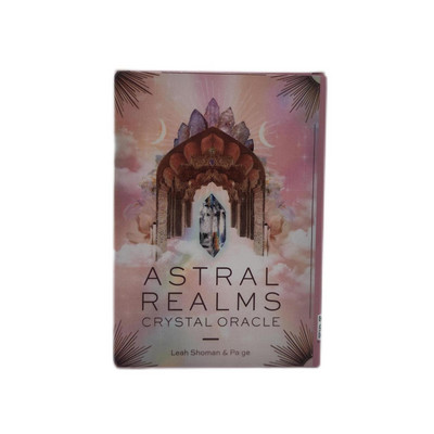 Nauji Hot 33cards Astral Realms Crystal Oracleb Family Entertainment žaislai vaikams