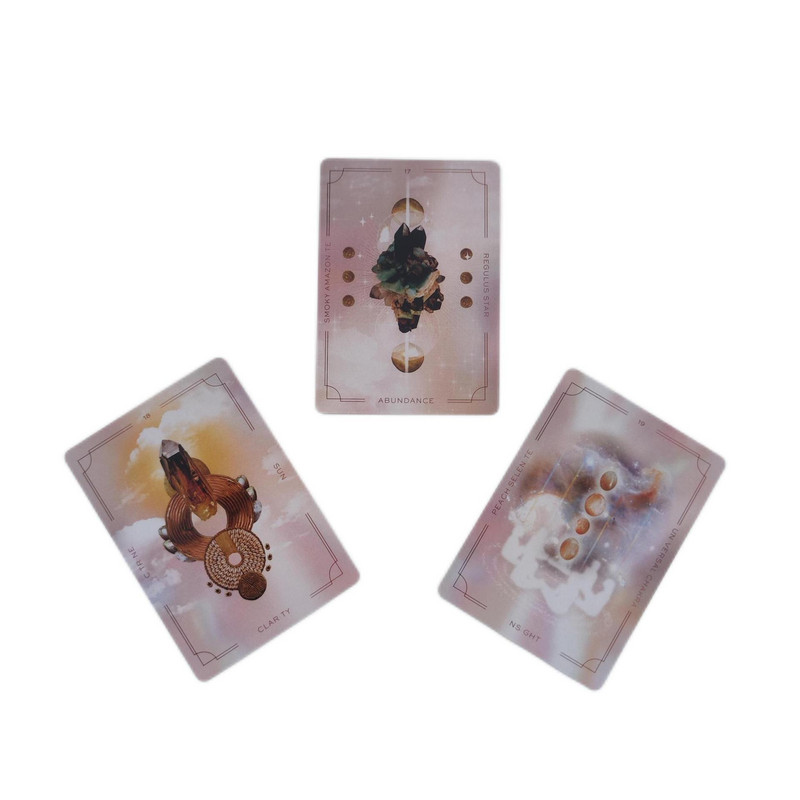 Nauji Hot 33cards Astral Realms Crystal Oracleb Family Entertainment žaislai vaikams