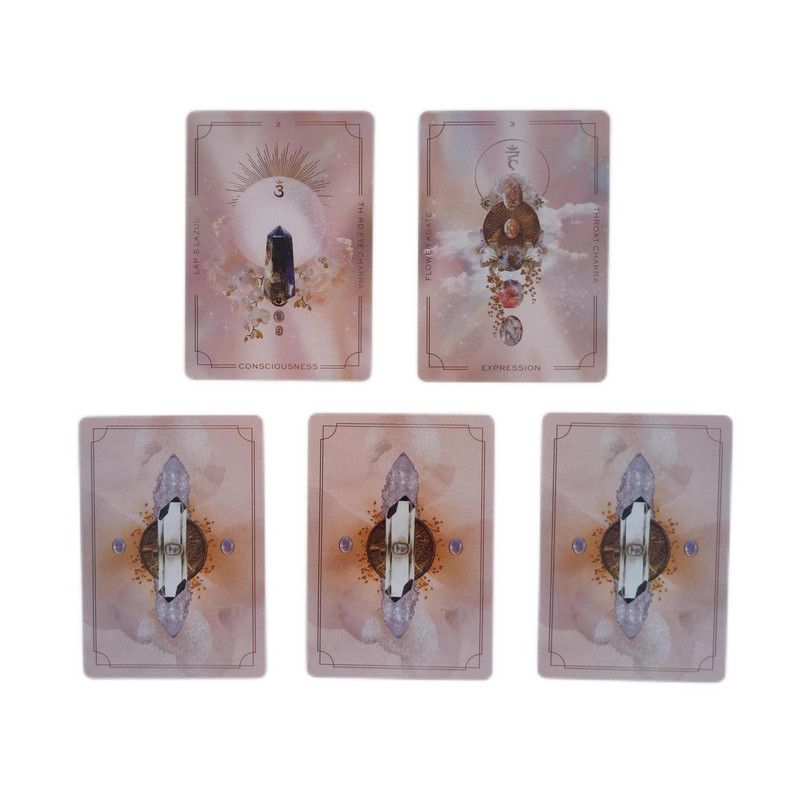 Nauji Hot 33cards Astral Realms Crystal Oracleb Family Entertainment žaislai vaikams