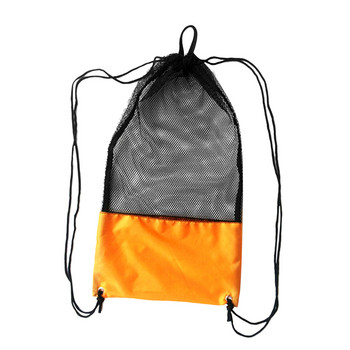 Διχτυωτή τσάντα αποθήκευσης κορδονιών για γυαλιά κατάδυσης με πτερύγια κατάδυσης