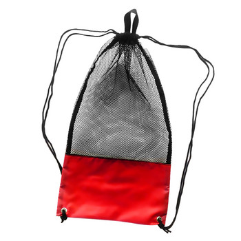 Διχτυωτή τσάντα αποθήκευσης κορδονιών για γυαλιά κατάδυσης με πτερύγια κατάδυσης