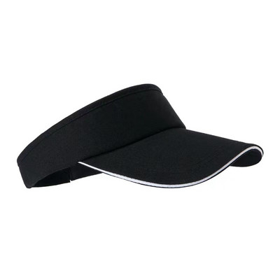 Tühi ülemine visiirikork Naiste päikesekaitsemütsid, meeste puuvillane Snapback-kork, reguleeritav jooksmiseks Tennis Golf Unisex