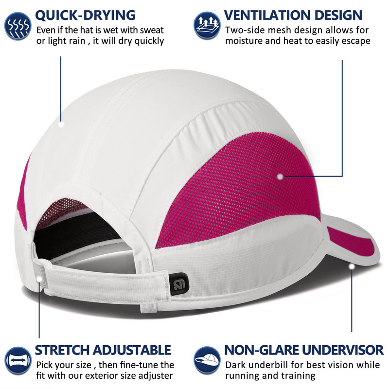 Quick Dry Sports Cap Outdoor Anti-Protective Cooling Αναπνεύσιμα διχτυωτά καπάκια Unisex για ποδήλατο ψαρέματος για τρέξιμο γκολφ μπέιζμπολ