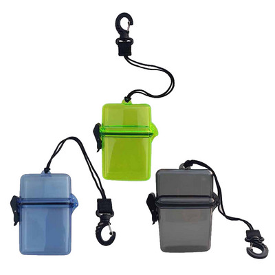 Portable Swimming Bag Waterproof   Box Container with Swivel Clip for Snorkeling Surfing Kayaking Scuba Diving Sailing
