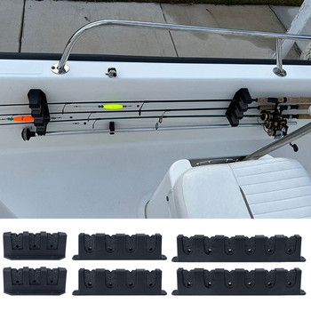 Οριζόντια σχάρα για καλάμι ψαρέματος Βάση στήριξης για καλάμι ψαρέματος Modular για το Garage Fishing 3/4/6 Rod Storage Tool