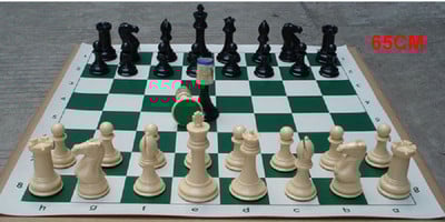 65/75 Resin Chess Pieces With Chess Board Παιχνίδια σετ σκακιού Μεσαιωνικό σετ σκακιού με 34cm/42cm σκακιέρα Επιτραπέζια παιχνίδια ajedrez