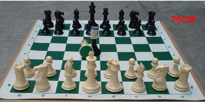 65/75 Resin Chess Pieces With Chess Board Παιχνίδια σετ σκακιού Μεσαιωνικό σετ σκακιού με 34cm/42cm σκακιέρα Επιτραπέζια παιχνίδια ajedrez
