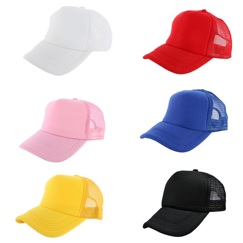 Ρυθμιζόμενο καπέλο ποδηλασίας Unisex Solid Sports καπέλο γκολφ Trucker Mesh Unisex Ελκυστικά κενά καλοκαιρινά καπέλα προσωπίδας 1