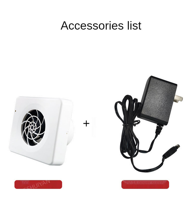 4 colių tylus elektrinis išmetimo ventiliatorius vėdinimas virtuvės lubos langas siena oro ištraukiklis ventiliatorius palėpės vamzdis inline ventiliatorius