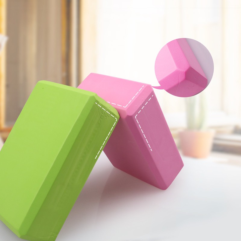 EVA gimnastikos blokai, putplasčio plyta, treniruočių pratimų rinkinys, įrankis, jogos atrama pagalvės pagalvė, tempianti kūną formuojanti jogos kaladėlė