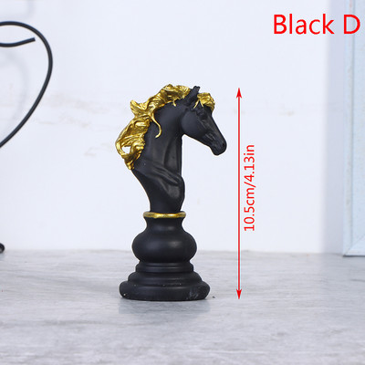 1vnt dervos šachmatų figūrėlės Stalo žaidimų priedai Tarptautinės šachmatų figūrėlės Retro stiliaus namų dekoras Paprasti modernūs šachmatų papuošalai