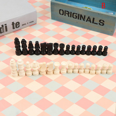 Šachmatų rinkinys 2 colių karališkosios figūrėlės Šachmatų žaidimo pėstininkai Figūrėlės nardų figūrėlės Medinės šachmatų figūrėlės Pramogos Priedai