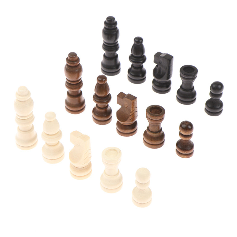 Šachmatų rinkinys 2 colių karališkosios figūrėlės Šachmatų žaidimo pėstininkai Figūrėlės nardų figūrėlės Medinės šachmatų figūrėlės Pramogos Priedai