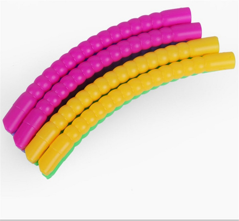 1 vnt Sportinis nuimamas spalvotas lankelis vaikams Nešiojama mankšta Plastikinė kūno rengybos treniruotė Geriausios vaikų dovanos