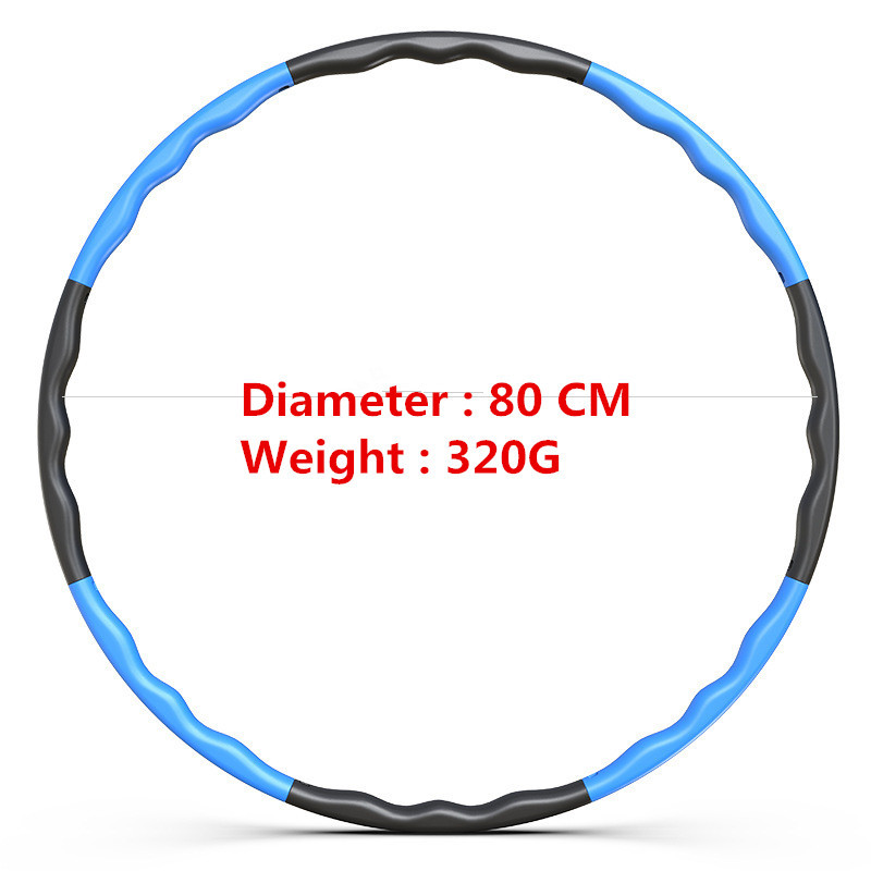 Täiskasvanutele kaasaskantav treeningrõngas, eemaldatav 8 sektsiooniga, liitmisrõngas, laste jõusaalivarustus, vöötreening