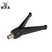 WPE 2tk/partii Karpkala õngeritva tugipea Õngeritva hoidiku hoidik, V-kujuline vardahoidja hoidik karpkala püügitarbed