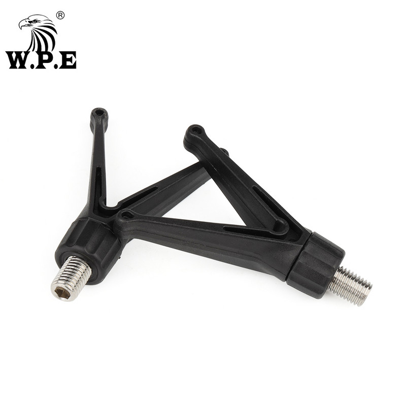 WPE 2tk/partii Karpkala õngeritva tugipea Õngeritva hoidiku hoidik, V-kujuline vardahoidja hoidik karpkala püügitarbed