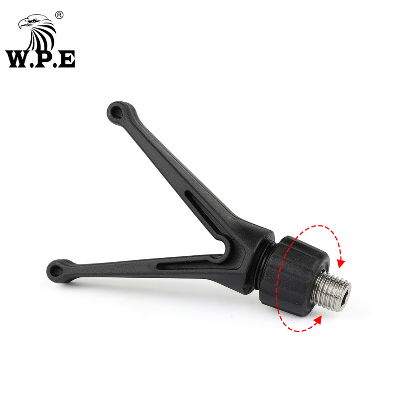 WPE 2tk/partii Karpkala õngeritva tugipea Õngeritva hoidiku hoidik, V-kujuline vardahoidja hoidik karpkala püügitarbed