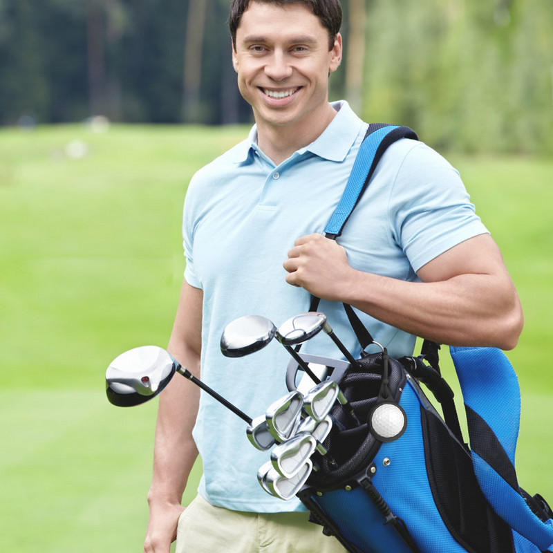 Minkštas silikoninis golfo kamuoliukų laikiklis kamuoliukų maišelis Kišeninis kamuoliukų laikymo rankovių konteineris golfo kamuoliams Reguliuojamas diržo diržo kabliukas