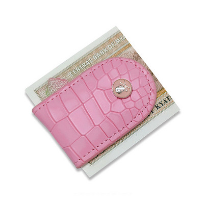 Golfi rahakott Magnetiline mündikott Minimoodne krokodillimustriga PU-nahast kaasaskantav rahatähtede hoidja Unisex golfitarvikud