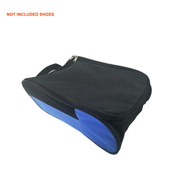 Τσάντα παπουτσιών γκολφ Αθλητική τσάντα τριών τεμαχίων με φερμουάρ Φορητή τσάντα γκολφ ανθεκτική αναπνεύσιμη Μαύρο κόκκινο μπλε πράσινο προμήθειες γκολφ