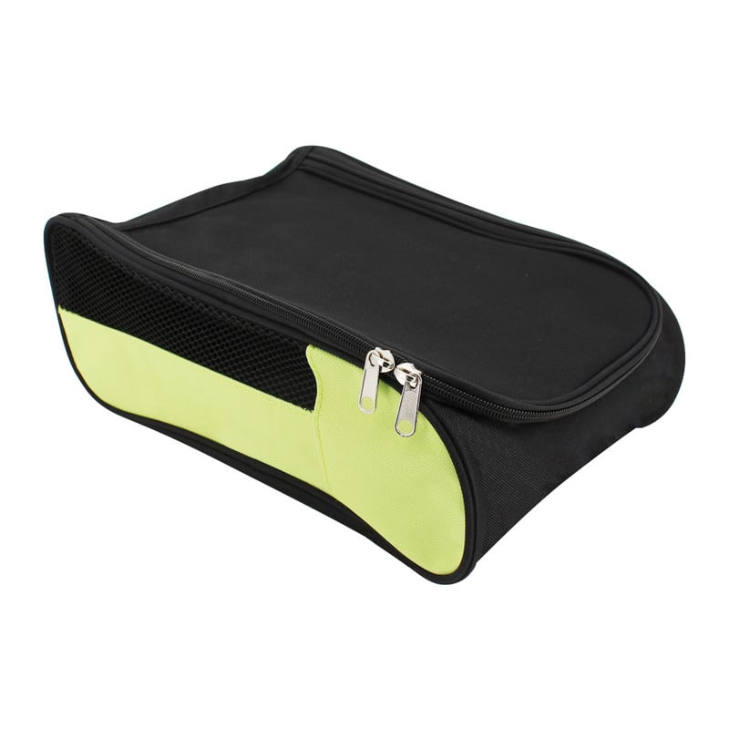 Geantă pentru pantofi de golf Geantă de sport cu fermoar tip trei piese Geantă de golf portabilă Respirabilă durabilă Negru Roșu Albastru Verde Materiale de golf