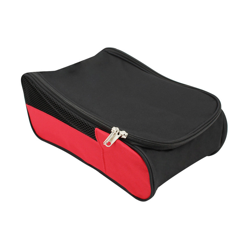 Geantă pentru pantofi de golf Geantă de sport cu fermoar tip trei piese Geantă de golf portabilă Respirabilă durabilă Negru Roșu Albastru Verde Materiale de golf