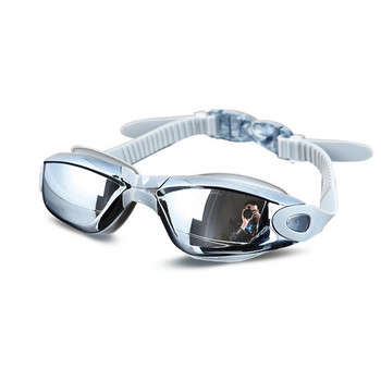 Възрастни Водоустойчива регулируема лента за гмуркане Силиконова UV защита Преносими противозамъгляващи се Практични водни спортове Очила за плуване