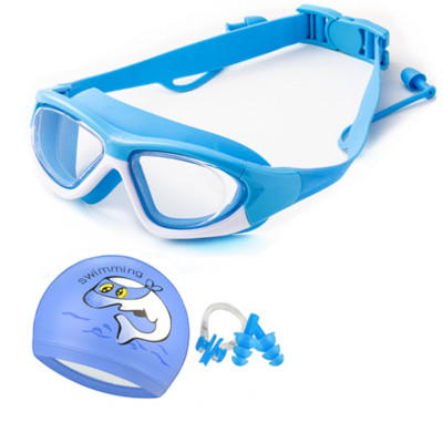 Profesionalne naočale za plivanje dječje naočale za plivanje s čepićima za uši UV silikon vodootporne naočale za plivanje za djecu