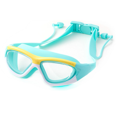 Profesionalne naočale za plivanje dječje naočale za plivanje s čepićima za uši UV silikon vodootporne naočale za plivanje za djecu