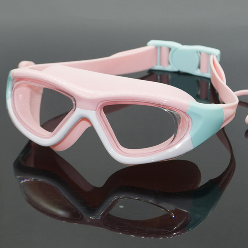 Profesionalne naočale za plivanje dječje naočale za plivanje s čepićima za uši UV silikon vodootporne naočale za plivanje za djecu