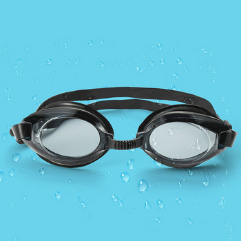 Очила за плуване против замъгляване, против ултравиолетови лъчи, плоско огледало с висока разделителна способност, възрастни момчета и момичета, силиконови плувни очила за гмуркане