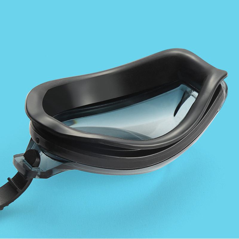 Γυαλιά κολύμβησης κατά της ομίχλης κατά της υπεριώδους ακτινοβολίας υψηλής ευκρίνειας επίπεδος καθρέφτης για ενήλικες αγόρια και κορίτσια γυαλιά κολύμβησης σιλικόνης