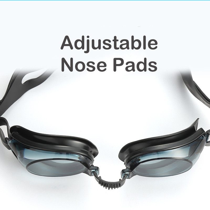 Γυαλιά κολύμβησης κατά της ομίχλης κατά της υπεριώδους ακτινοβολίας υψηλής ευκρίνειας επίπεδος καθρέφτης για ενήλικες αγόρια και κορίτσια γυαλιά κολύμβησης σιλικόνης