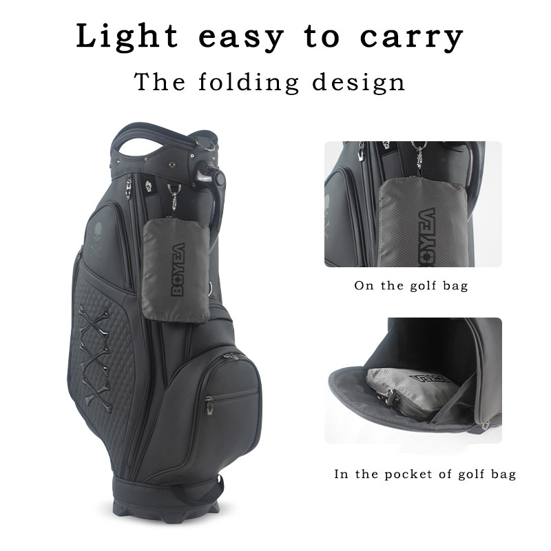 Τσάντα Golf Rain Cover Τσάντα Αδιάβροχη και ανθεκτική στη σκόνη Πτυσσόμενη Πτυσσόμενη Τσάντα Ταξιδίου Golf Φως εύκολη μεταφορά
