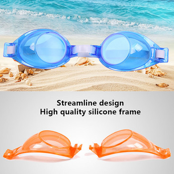 1 τμχ σιλικόνης παιδικά γυαλιά κολύμβησης κατά της ομίχλης Γυαλιά κατάδυσης για σέρφινγκ Χαριτωμένο σχέδιο για αγόρια Κορίτσια Καλοκαιρινό κολύμπι στα μάτια