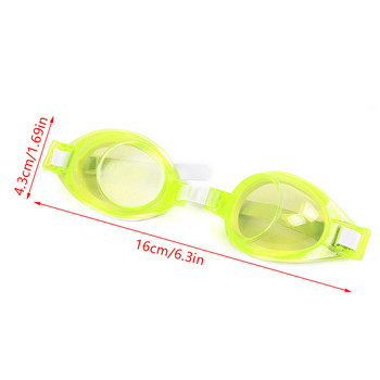 1 бр. Силиконови детски противозамъгляващи очила за плуване Очила за гмуркане, сърф, сладък дизайн за момчета, момичета, къпащи се, летни очила за плуване