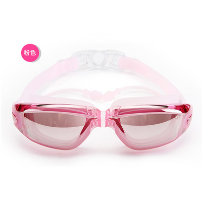 Γυαλιά κολύμβησης Myopia Swimming Pool and Professional Waterproof Earplug Swimming Water Formula Electroplating Glasses Diving