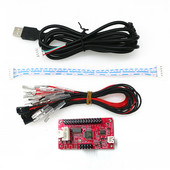 Belaidis „Bluetooth Arcade Zero Delay“ USB plokštė vairasvirtės koduotuvas PCB „Sanwa Game Stick“ valdiklis IOS PS4 „Android 1“ valdymas „pasidaryk pats“