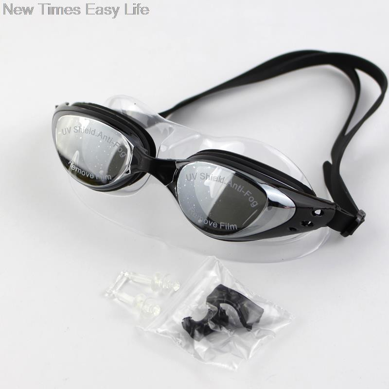 Vyrai, Moterys, Profesionalūs galvanizatoriai, apsaugantys nuo rūko UV spindulių, vandens, vandens, baseino, plaukimo akiniai, vandens akiniai, akiniai, ausų kištukai