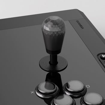 Χερούλι QANBA Prizm Battops Μπλούζες μπαλών Qanba Prizm για Arcade HORI SANWA SEIMITSU Joystick Oval Balltop Ellipse Topball Handle