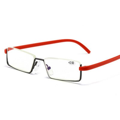Novo u metalnim anti-plavim naočalama za dalekovidnost, modnim poluokvirom, prijenosnim osobnim naočalama za čitanje, muškarcima, ženama, računalnim naočalama