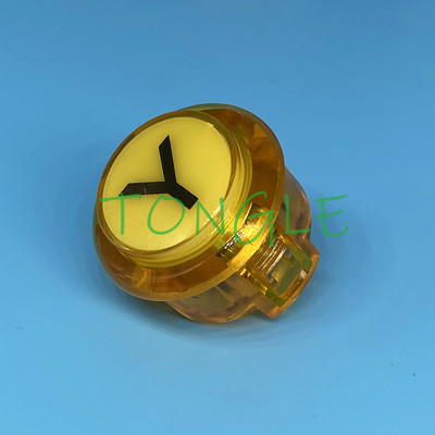 10 PCS Arcade Game Push Buttons NOT LED SANWA OBSC Style Cherry MX Microswitch Logo XY Start Select for PC MAME Raspberry Pi
