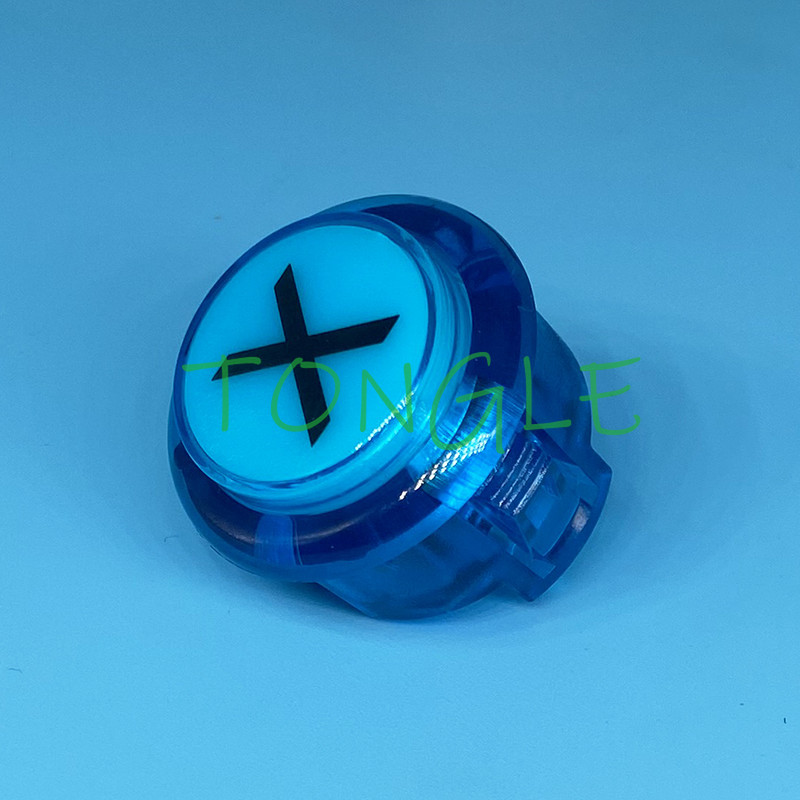10 PCS Arcade Game Push Buttons NOT LED SANWA OBSC Style Cherry MX Microswitch Logo XY Start Select for PC MAME Raspberry Pi