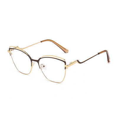 TENGJIAO Cat Eye Γυαλιά Γυναικεία Υπολογιστής Οπτικός Σκελετός Γυαλιών Αντι-Μπλε Ακτίνες Φωτός Μόδα Γυαλιά Γυναικείο Clear Lens