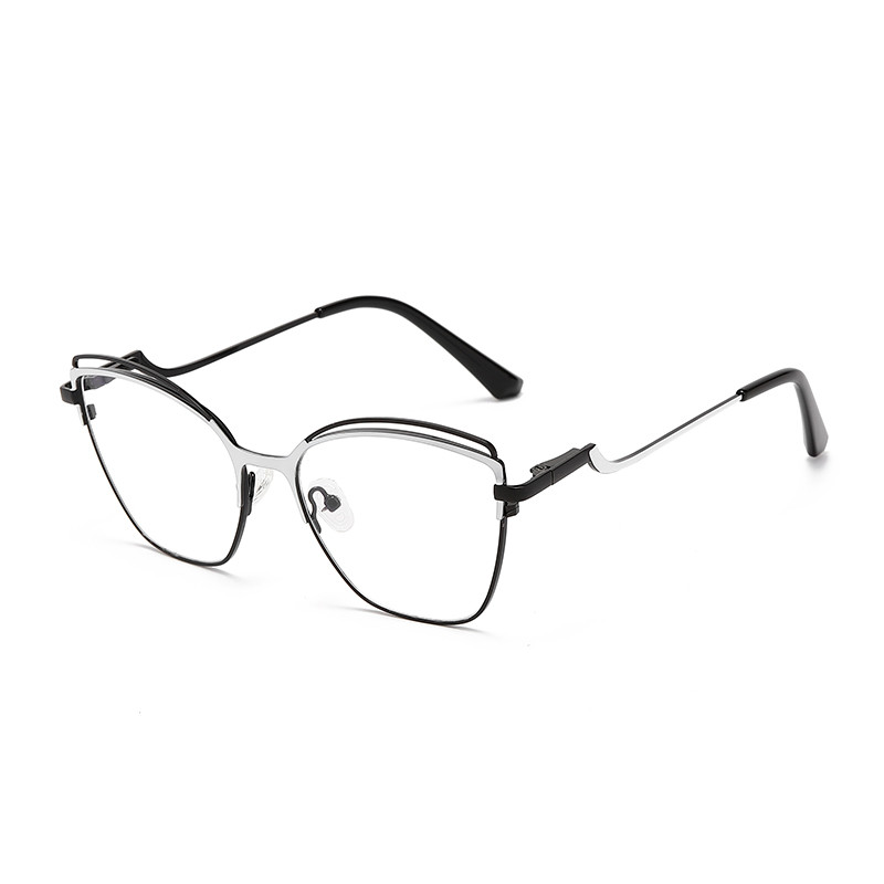 TENGJIAO Cat Eye Γυαλιά Γυναικεία Υπολογιστής Οπτικός Σκελετός Γυαλιών Αντι-Μπλε Ακτίνες Φωτός Μόδα Γυαλιά Γυναικείο Clear Lens