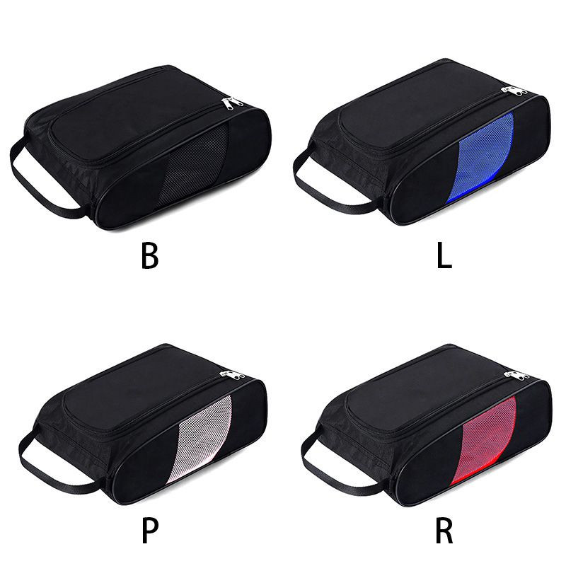 Nešiojami golfo batų krepšiai Batų dėklas su užtrauktuku Kvėpuojantis vandeniui atsparus nešiklio batų priedas